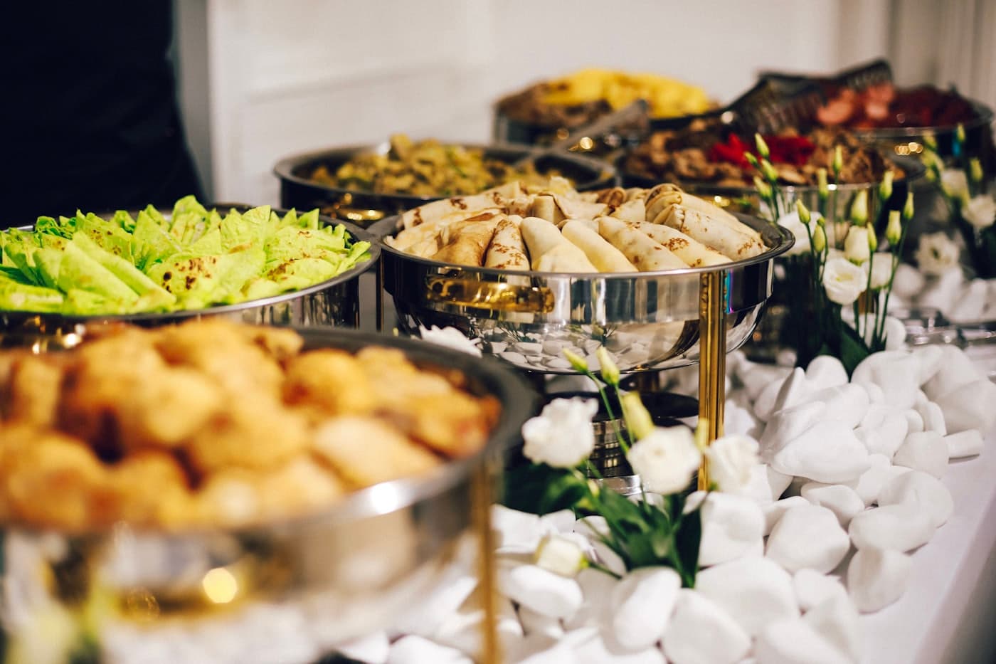 JBaby's BBQ catering spread
